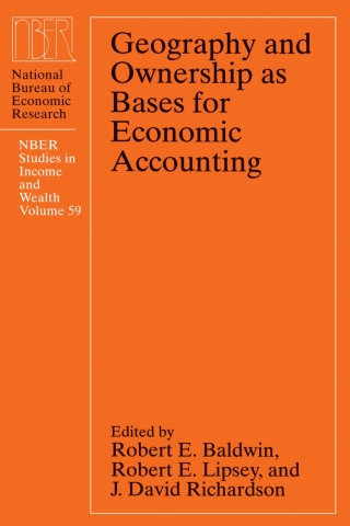 Geography and Ownership as Bases for Economic Accounting