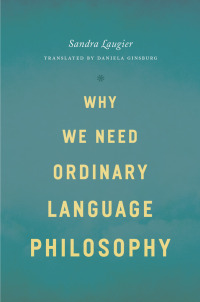 Cover image: Why We Need Ordinary Language Philosophy 1st edition 9780226470542