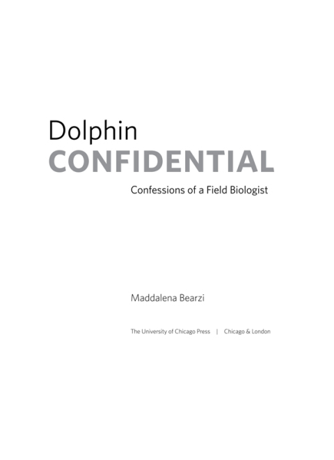 Cover image for book Dolphin Confidential