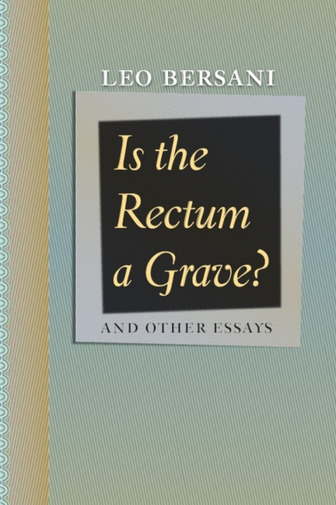 Cover image for book Is the Rectum a Grave?