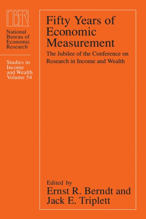 Cover image for book Fifty Years of Economic Measurement