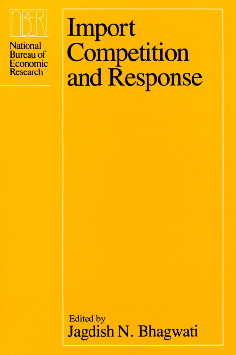 Cover image for book Import Competition and Response