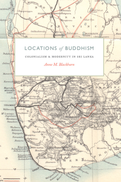 Cover image for book Locations of Buddhism