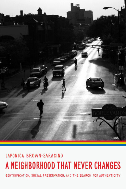 Cover image for book A Neighborhood That Never Changes