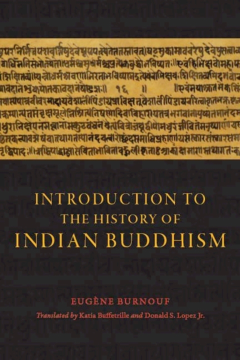 Cover image for book Introduction to the History of Indian Buddhism