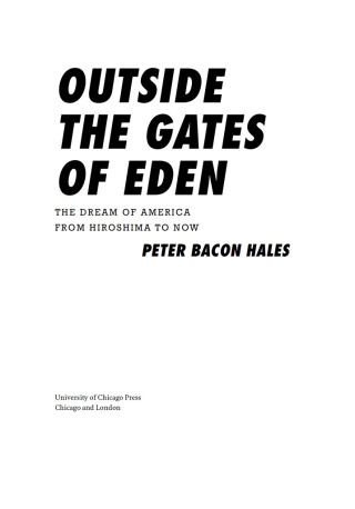 Outside the Gates of Eden