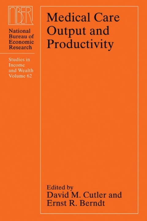 Cover image for book Medical Care Output and Productivity