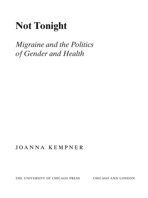 Cover image for book Not Tonight