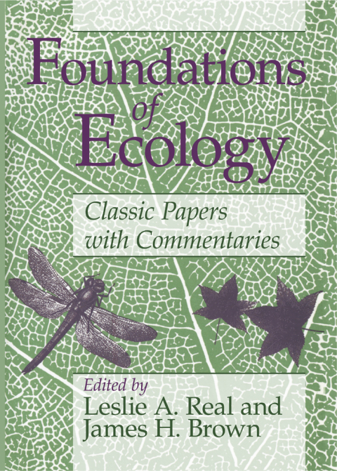Cover image for book Foundations of Ecology