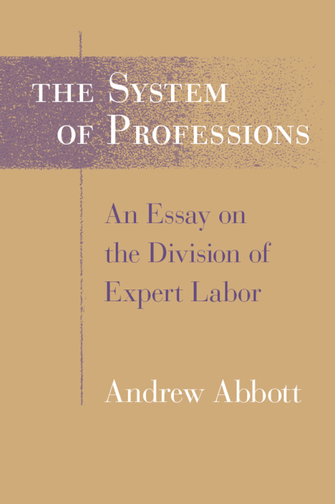 Cover image for book The System of Professions