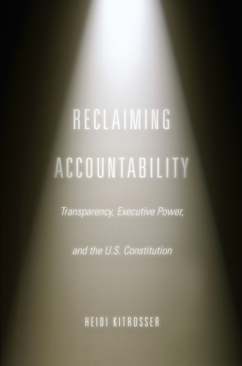 Cover image for book Reclaiming Accountability