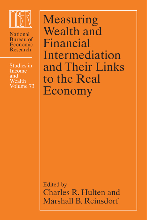 Cover image for book Measuring Wealth and Financial Intermediation and Their Links to the Real Economy
