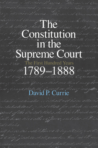 The Constitution in the Supreme Court