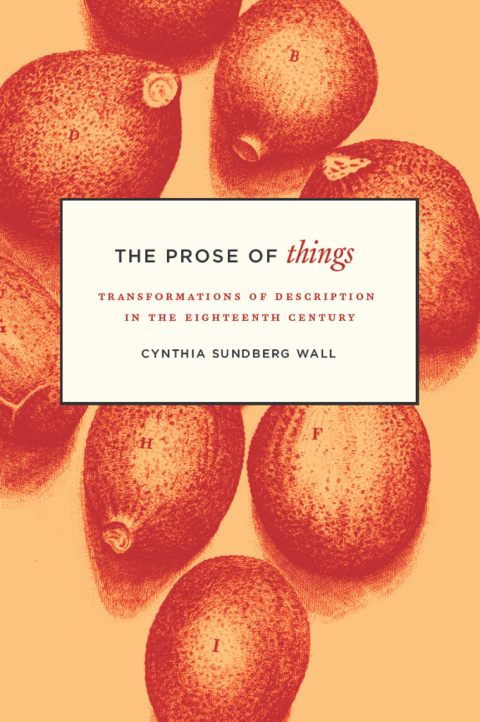 Cover image for book The Prose of Things