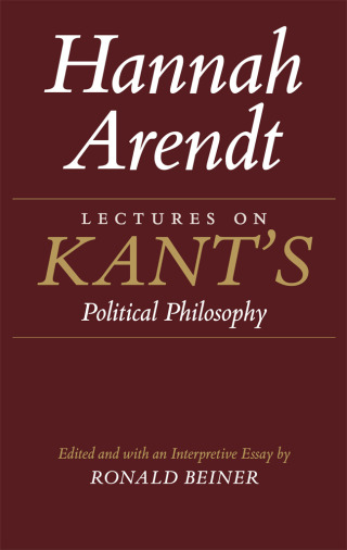 Lectures on Kant's Political Philosophy