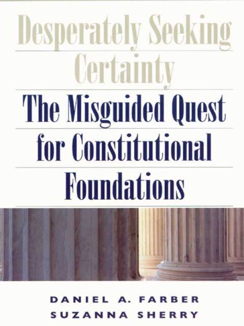 Cover image for book Desperately Seeking Certainty