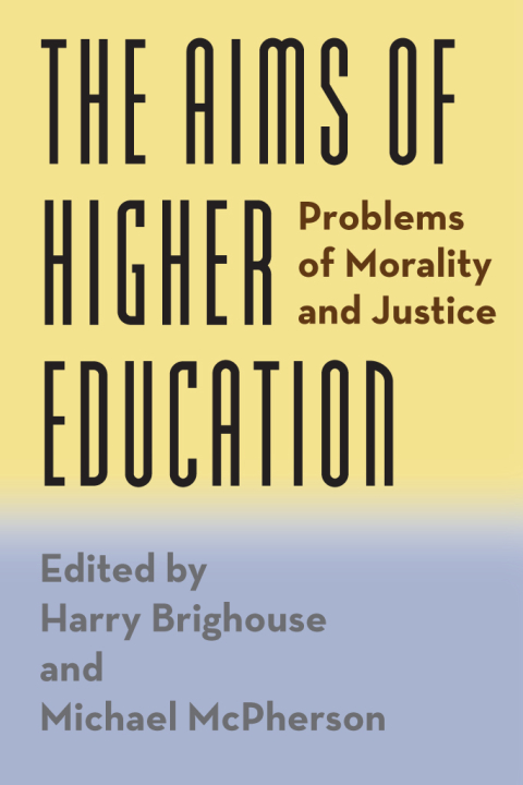 Cover image for book The Aims of Higher Education