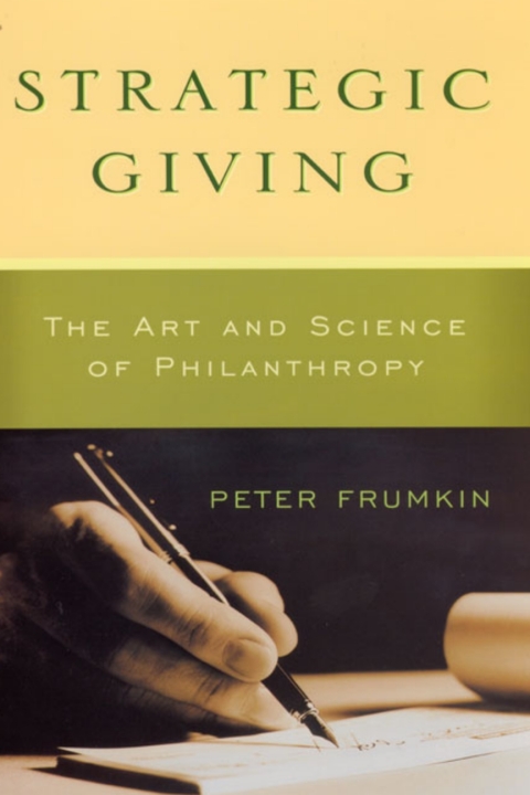 Cover image for book Strategic Giving