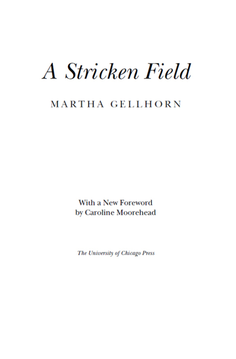 A Stricken Field 