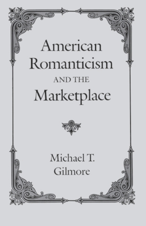 Cover image for book American Romanticism and the Marketplace