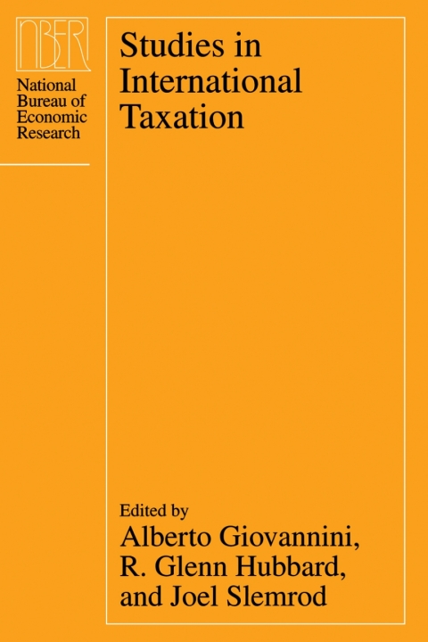 Cover image for book Studies in International Taxation