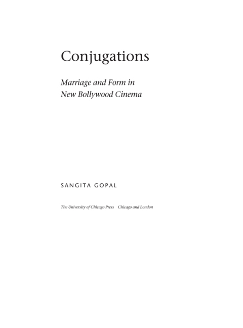 Cover image for book Conjugations