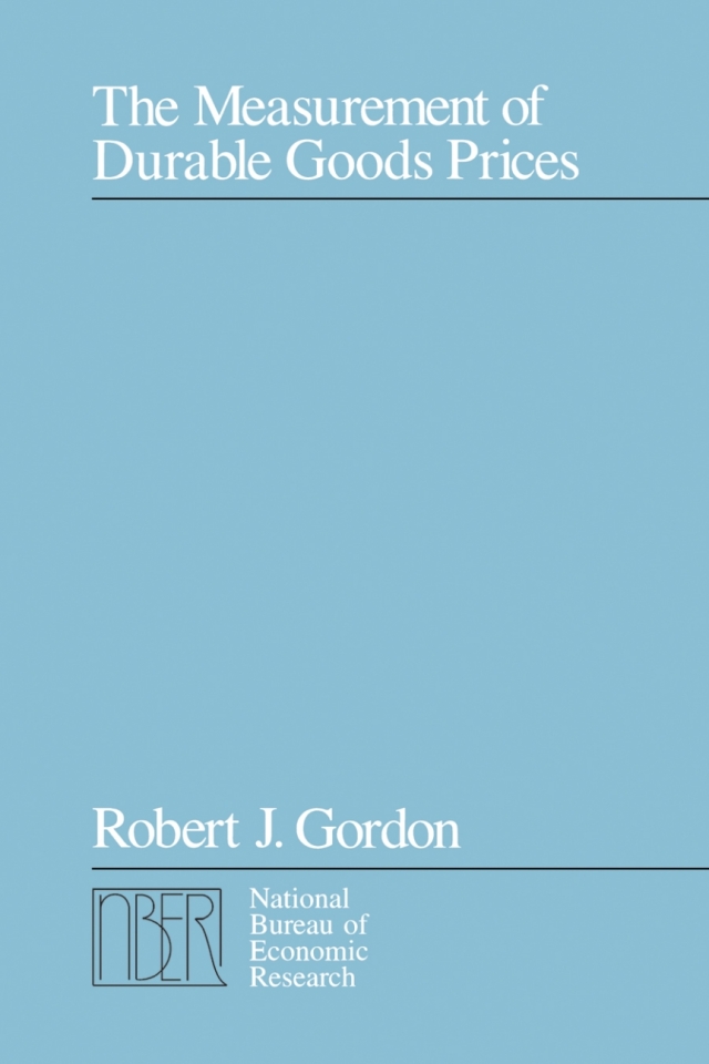 The Measurement of Durable Goods Prices