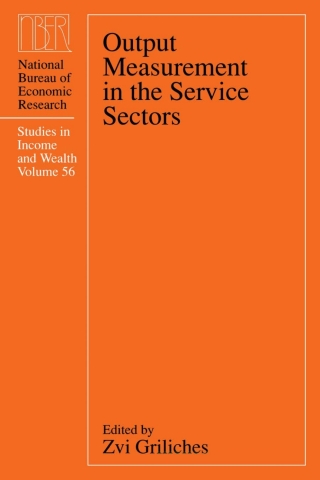 Output Measurement in the Service Sectors