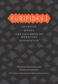 صورة الغلاف: Euripides I 9780226308807