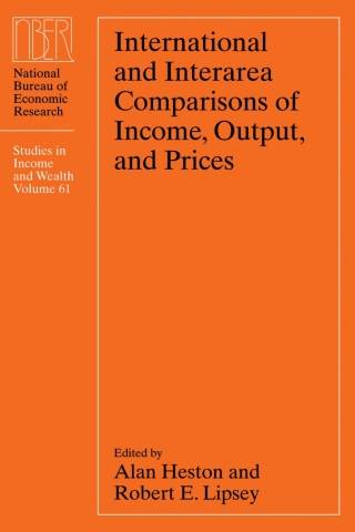 International and Interarea Comparisons of Income, Output, and Prices