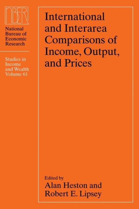 Cover image for book International and Interarea Comparisons of Income, Output, and Prices
