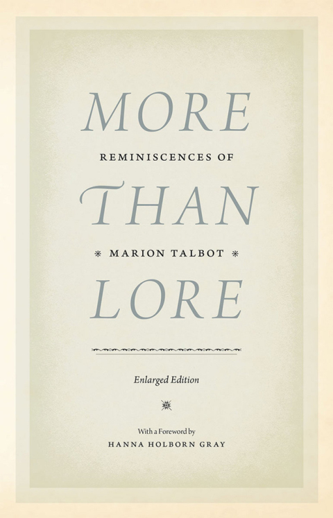 Cover image for book More than Lore