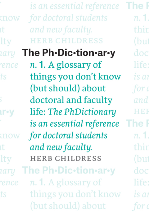 Cover image for book The PhDictionary