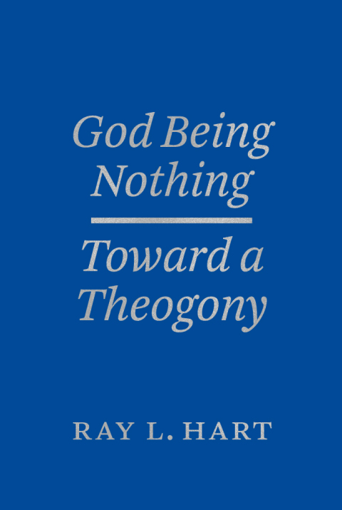 Cover image for book God Being Nothing