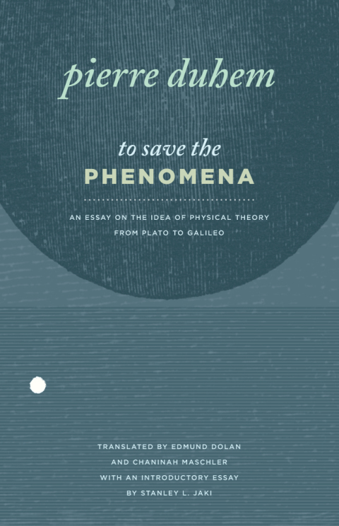 Cover image for book To Save the Phenomena