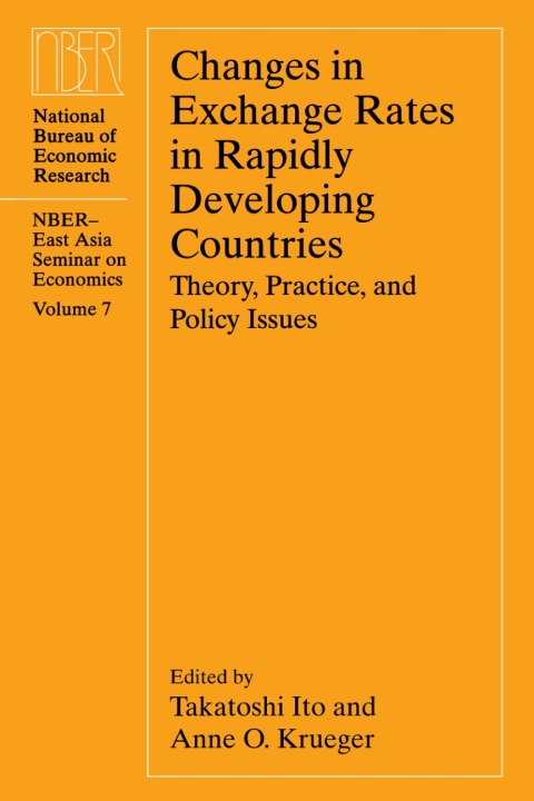 Cover image for book Changes in Exchange Rates in Rapidly Developing Countries