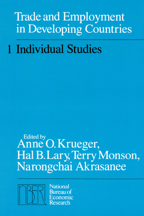 Cover image for book Trade and Employment in Developing Countries, Volume 1