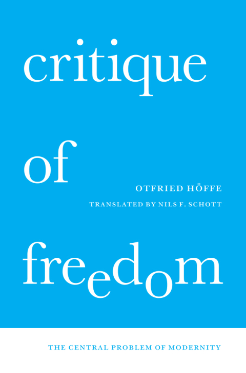 Cover image for book Critique of Freedom