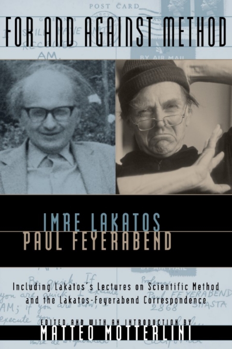 Cover image for book For and Against Method