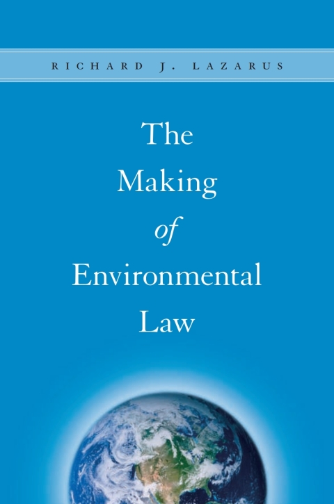 Cover image for book The Making of Environmental Law
