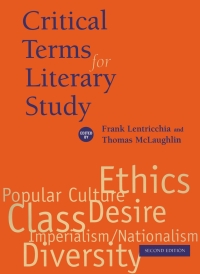 صورة الغلاف: Critical Terms for Literary Study, Second Edition 2nd edition 9780226472034