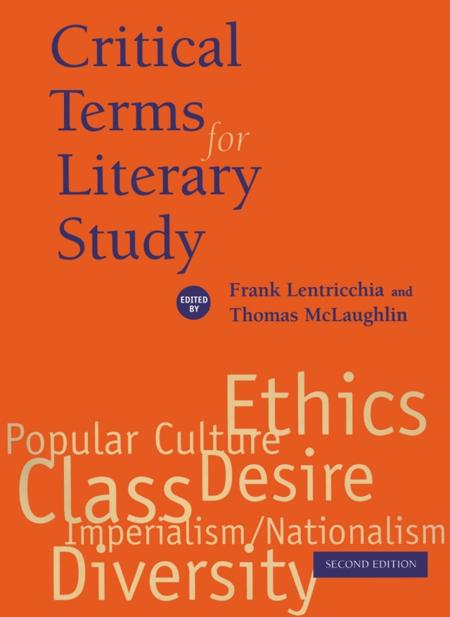 Critical Terms for Literary Study, Second Edition