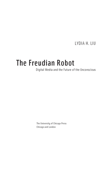 Cover image for book The Freudian Robot