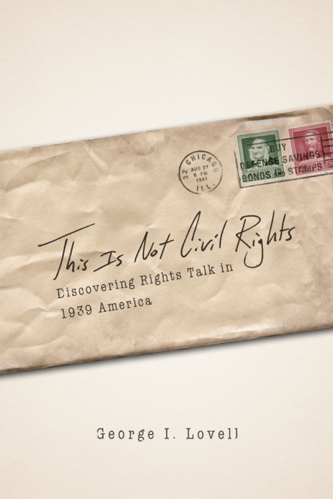 Cover image for book This Is Not Civil Rights