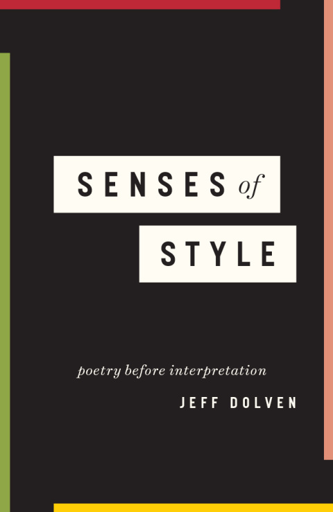 Cover image for book Senses of Style
