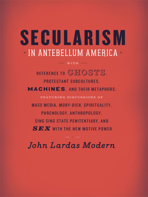 Cover image for book Secularism in Antebellum America