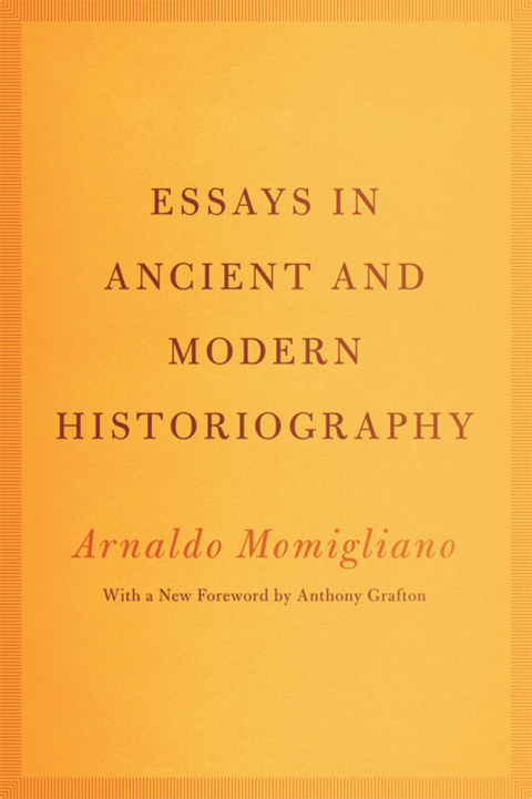Cover image for book Essays in Ancient and Modern Historiography