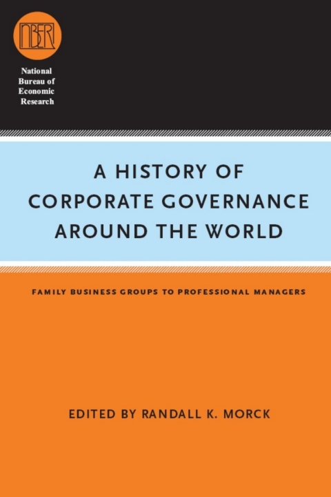 Cover image for book A History of Corporate Governance around the World