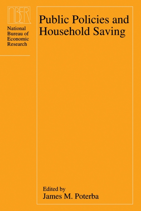 Cover image for book Public Policies and Household Saving