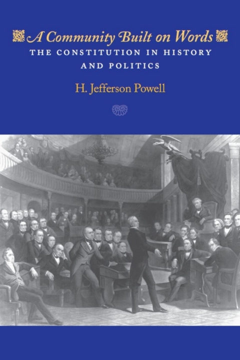 Cover image for book A Community Built on Words